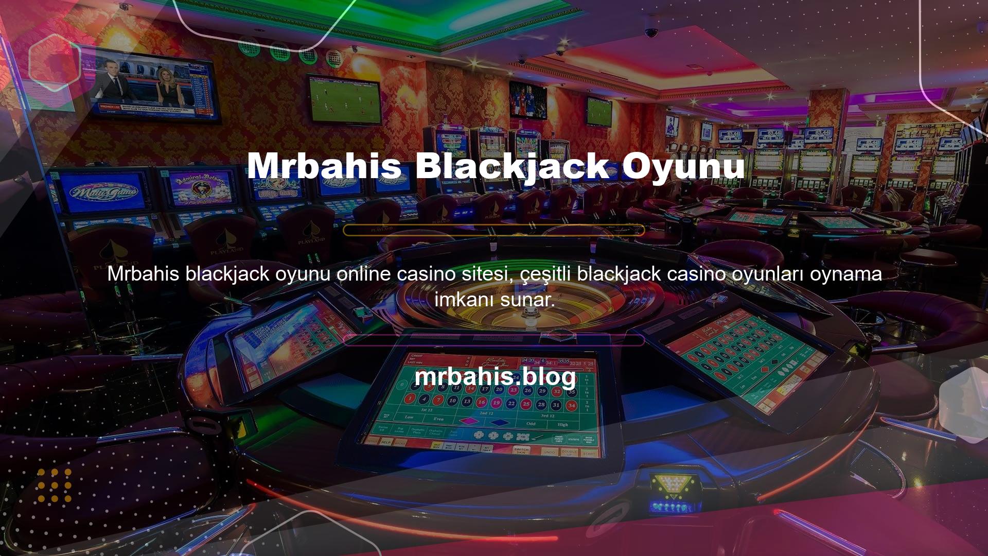 Sitede en çok talep edilen blackjack oyunlarını görebilirsiniz
